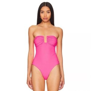 Susana Monaco Wired Strapless One-Piece Swimsuit